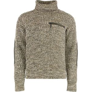 Moncler, Heren, Truien, Groen, Maat: M Wol,