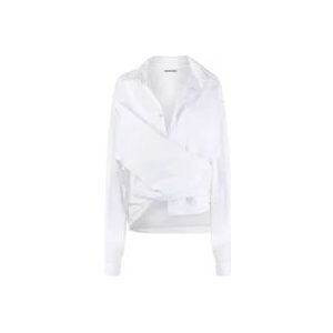 Balenciaga Wikkel shirt , White , Dames , Maat: XS