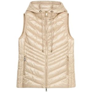 Oltre, Dames, Jassen, Beige, Maat: S Nylon,