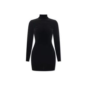 Balenciaga Mini fluwelen jurk , Black , Dames , Maat: XS