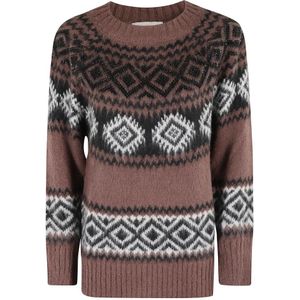 Ermanno Scervino, Dames, Truien, Bruin, Maat: XS