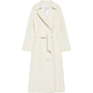 Max Mara, Dames, Mantels, Beige, Maat: S Wol,