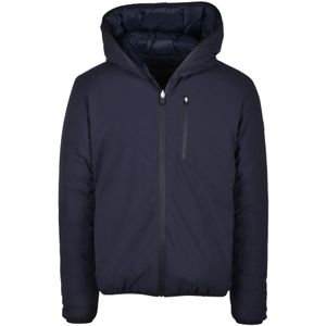 Save The Duck, Heren, Jassen, Blauw, Maat: L Leer,