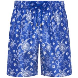Vilebrequin, Heren, Badkleding, Blauw, Maat: S Zijde,