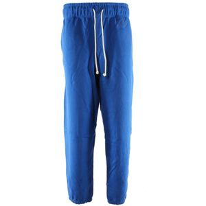 New Balance, Heren, Broeken, Blauw, Maat: 2XL Katoen,