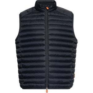 Save The Duck, Heren, Jassen, Blauw, Maat: S Leer,