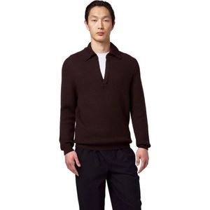 Alpha Studio, Heren, Truien, Bruin, Maat: XL Wol,