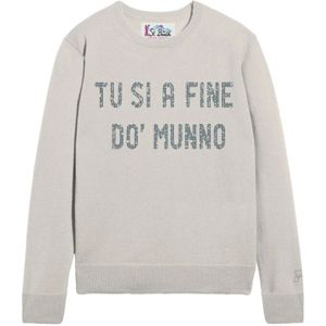 MC2 Saint Barth, Dames, Truien, Grijs, Maat: M