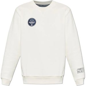 Adidas Originals, Heren, Sweatshirts & Hoodies, Beige, Maat: S Katoen,