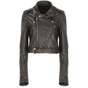 Rick Owens, Dames, Jassen, Zwart, Maat: XS Katoen,