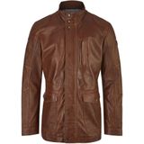 Bugatti - Buandiamo - Leren Jas - Bruin - Moderne Heren Leren Jas