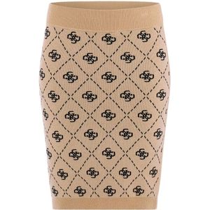 Guess, Dames, Rokken, Beige, Maat: M Wol,