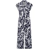 Betty Barclay - Bloemen Jumpsuit - Blauw - Dames - Met Zakken