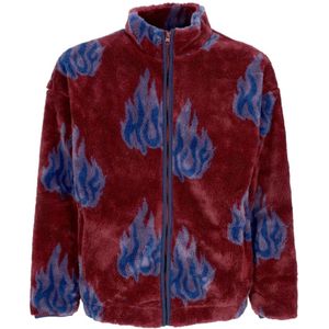 Huf, Heren, Sweatshirts & Hoodies, Veelkleurig, Maat: S Fleece,