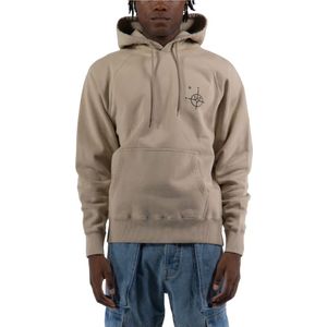 Edwin, Heren, Sweatshirts & Hoodies, Beige, Maat: M Katoen,