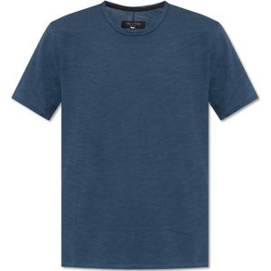 Rag & Bone, Heren, Tops, Blauw, Maat: XS Katoen,