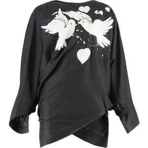 Vivienne Westwood, Dames, Blouses & Shirts, Grijs, Maat: XS Wol,