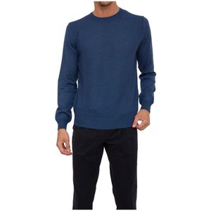 Corneliani, Heren, Truien, Blauw, Maat: L Wol,