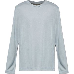 Hanro, Heren, Tops, Blauw, Maat: M Wol,