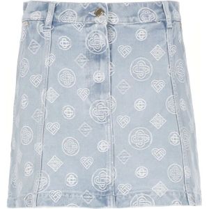 Casablanca, Dames, Rokken, Blauw, Maat: S Denim,