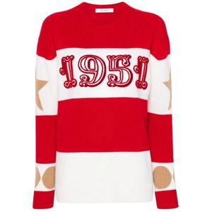 Max Mara, Dames, Truien, Veelkleurig, Maat: XL Wol,