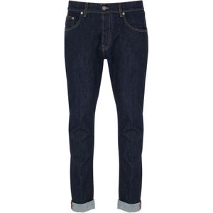 Dondup, Heren, Jeans, Blauw, Maat: W30 Katoen,