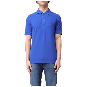 Fay, Heren, Tops, Blauw, Maat: XL Katoen,