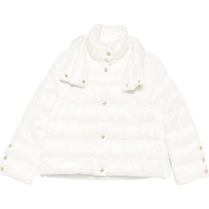 Ermanno Scervino, Dames, Jassen, Wit, Maat: 2XS Nylon,