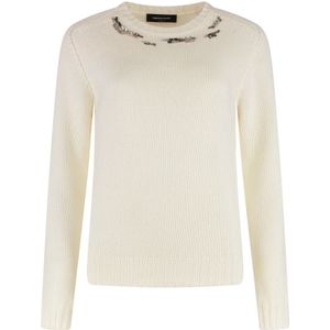 Fabiana Filippi, Dames, Truien, Wit, Maat: S Zijde,