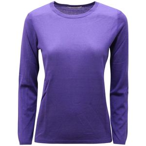 Kangra, Dames, Truien, Paars, Maat: S Zijde,
