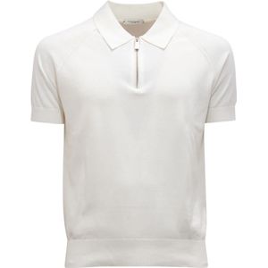 Paolo Pecora, Heren, Tops, Wit, Maat: S