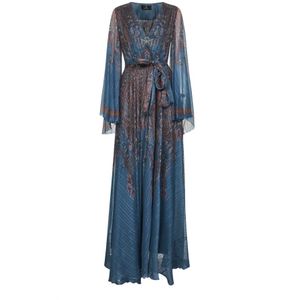 Etro, Dames, Jurken, Veelkleurig, Maat: S Zijde,