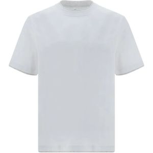 Brunello Cucinelli, Heren, Tops, Wit, Maat: XS Katoen,
