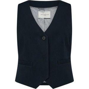 Copenhagen Muse, Dames, Jassen, Blauw, Maat: XL Leer,