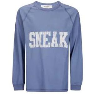 Golden Goose, Heren, Sweatshirts & Hoodies, Blauw, Maat: L Katoen,