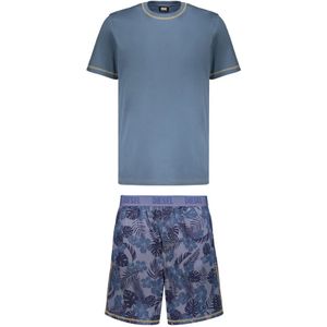 Diesel, Heren, Nachtkleding & Lounge, Blauw, Maat: XL Tweed,