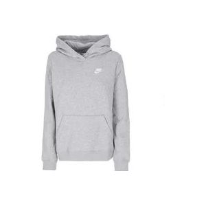 Nike Club Fleece Hoody , Gray , Dames , Maat: 2XS