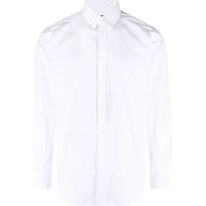 Dolce & Gabbana, Heren, Overhemden, Wit, Maat: 3XL Katoen,