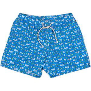 MC2 Saint Barth, Heren, Badkleding, Blauw, Maat: M Polyamide,