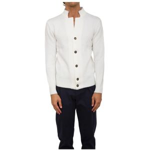 Eleventy, Heren, Truien, Wit, Maat: M Wol,