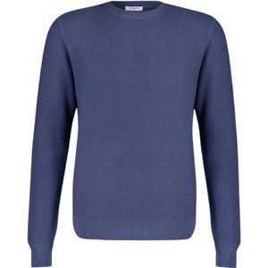 Boglioli, Heren, Truien, Blauw, Maat: S Wol,