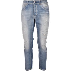 Dondup, Heren, Jeans, Blauw, Maat: W29 Katoen,