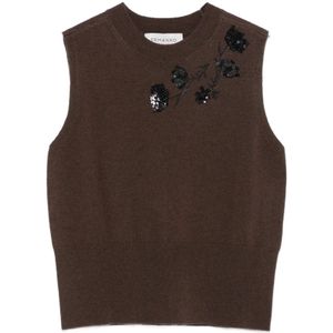 Ermanno Scervino, Dames, Truien, Bruin, Maat: 2XS