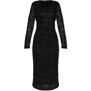 Versace Jeans Couture, Dames, Jurken, Zwart, Maat: XS