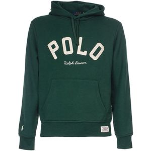 Polo Ralph Lauren, Heren, Sweatshirts & Hoodies, Groen, Maat: S Katoen,