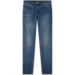 A.p.c., Heren, Jeans, Blauw, Maat: W31 Denim,