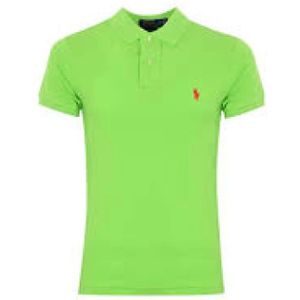 Polo Ralph Lauren, Heren, Tops, Groen, Maat: M Katoen,