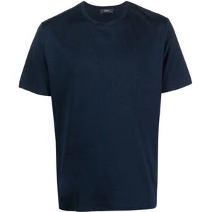 Herno, Heren, Tops, Blauw, Maat: 3XL