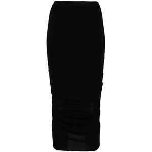 Rick Owens, Dames, Rokken, Zwart, Maat: 2XS
