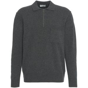 Paolo Pecora, Heren, Truien, Grijs, Maat: S